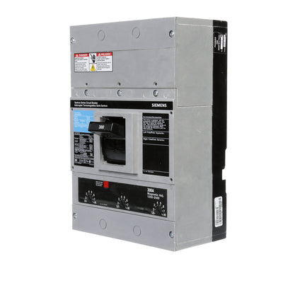Siemens - JXD23B300 - SIEMENS Molded Case Circuit Breaker: 300 A Amps, 65kA at 240V AC, Fixed, Lug, ABC